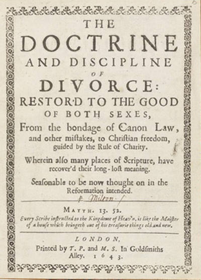 For History Buffs: The Nature of Family in Seventeenth-Century Liberal Protestant Thought