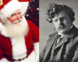 G.K. Chesterton on Santa Claus circa 1935