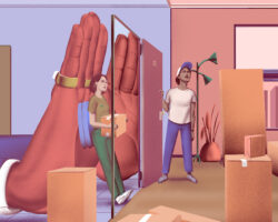 When Rising Rent Rushes Relationships