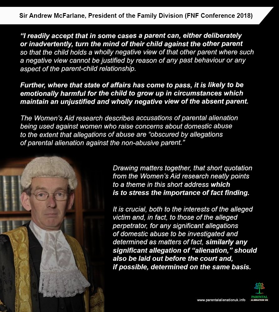 Title: UK Court Opinion on the Term “Parental Alienation”