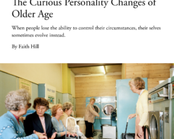 The Curious Personality Changes of Older Age